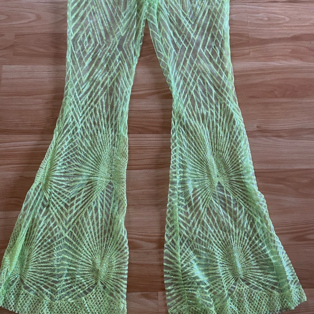 NWT Elsie & Fred Sequin Sparkle Playsuit Bodysuit Romper - Sz 12 - Picture 3 of 13